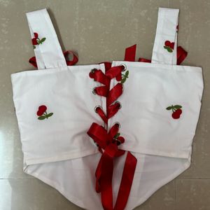 Cherry Boned Corset