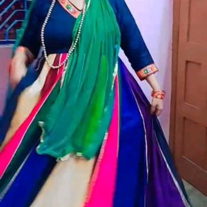 Multicolor Lehnga Choli