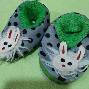 3 Pair Infant Unisex Booties