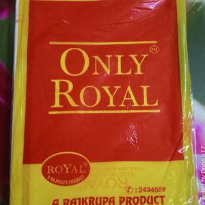 Royal Brand Pure Cotton White Dhoti