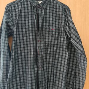 Black and White Cheque Shirt