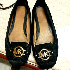 Original Michael Kors Velvet Black Bellies