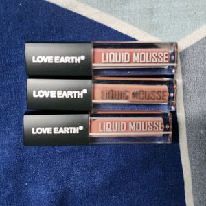 Love Earth Liquid Lipstick Set