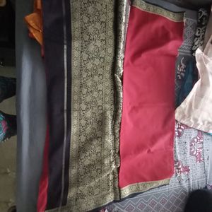 Silk Saree With Border