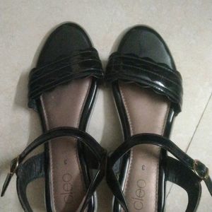 Women Stylish Black Sandle