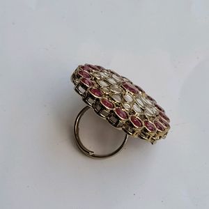 Red And Green Adjustable Rings