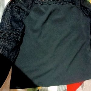 Stylish Formal  Black Top