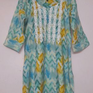 Blue Kurti For Women