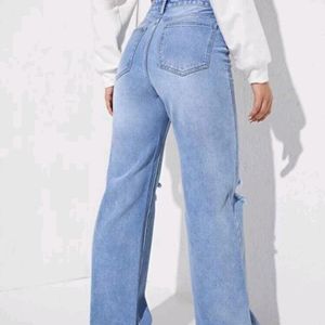 New Denim Ripped Jeans For Women