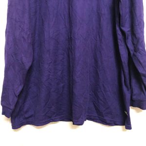 Russell Athletic Purple Long Sleeve T Shirt