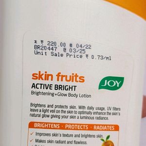 JOY BODY LOTION