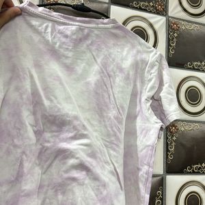 Tie & Dye Lavender Tshirt