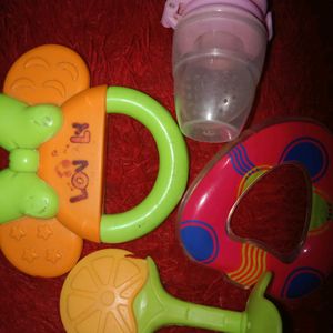 4 Baby Teether Combo