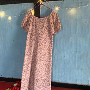 Long Floral Dress