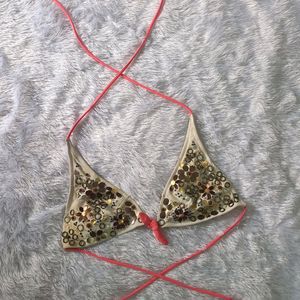 Victoria Secret Embellished Bikini Top 👙