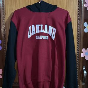 Maroon aesthetic Hoodie