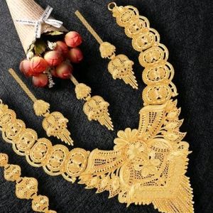 1 Gram GOLD Plated Jewellery Necklace Set