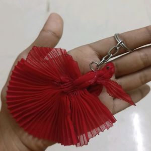 Betta Fish Keychain