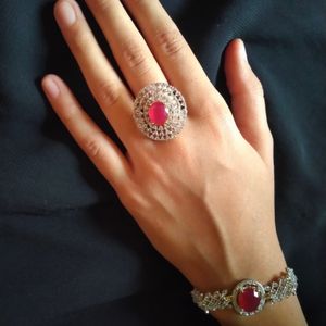 Bracelet And Ring Combo