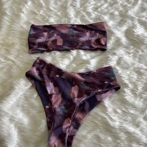 Purple Mermaid Bikini Set Of 2