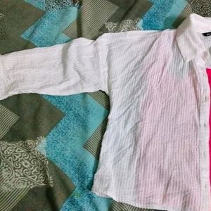 Shirt With Pink Inner