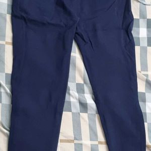 Navy Blue Skinny Fit Pants