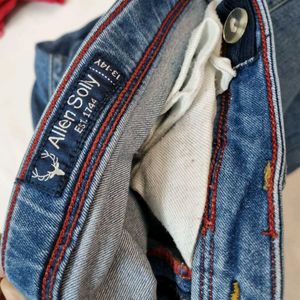 Allensolly Blue Jeans For Boys