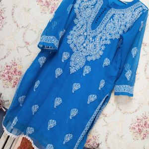 Chikankari  Kurti