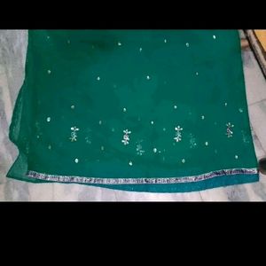 Saree Green Colour