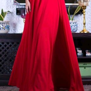 GORG RED PARTYWEAR GOWN