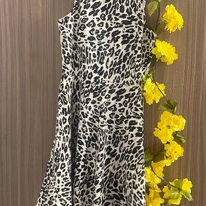 Animal Printed H&M Dress