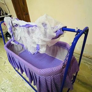 Baby Cradle With Mosquito Net