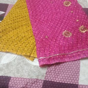 Double Shade Saree