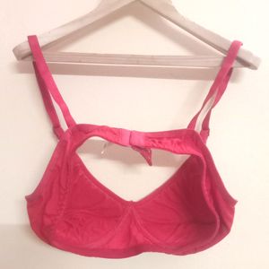 Red Padded Bra