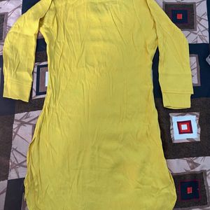 YELLOW KURTA