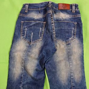 Waist 24 In Low rise Jean (Minor  Stain  Present  On 3rd Uploaded  Photo )