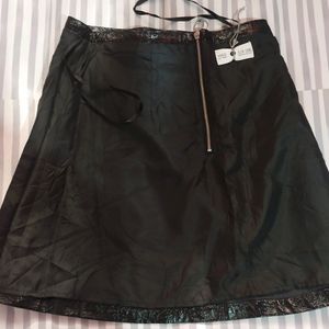 Leather Mini Skirt