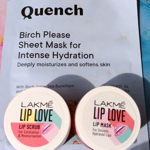 Lakme Lip Scrub And Mask