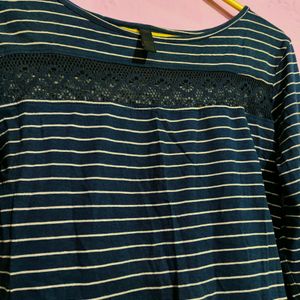 New Navy Blue Top For Women 🤗