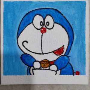 Doraemon painting