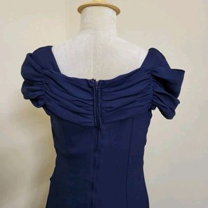 Navy Blue Gown