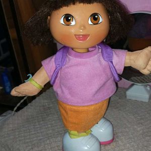 Dora 2001 Fisher price 6” Plush Vintage Good Condi