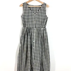 Black&White Checked Dress(Women’s)