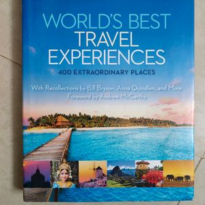 WORLD'S BEST TRAVEL EXPERIENCES Book (Cash Only)