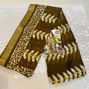 Fresh 🥰Soft Cotton Saree Per Piece Price -550₹