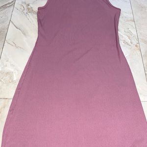 Bodycon Mauve Pink Dress