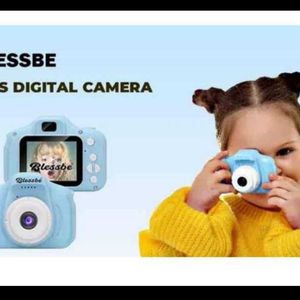 BLESSBE Kids Digital Selfie Dual Toy Camera with 3