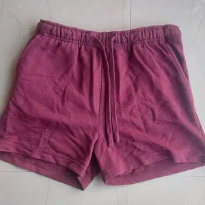 Tokyo Talkies Regular Shorts(Burgundy)(30 Inch)