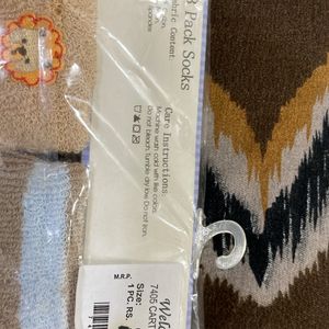 0-6 Months Old Unisex Socks