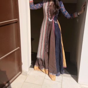 Long Ethnic Gown (Kutchi Style)